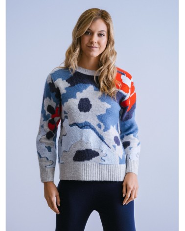 Jersey Jacquard Flores