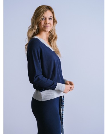 Jersey Azul Pico Lúrex