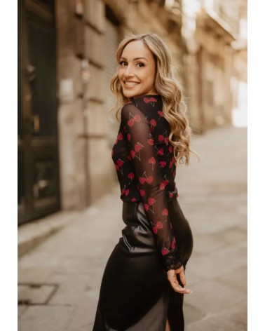 Camiseta Tul Cerezas