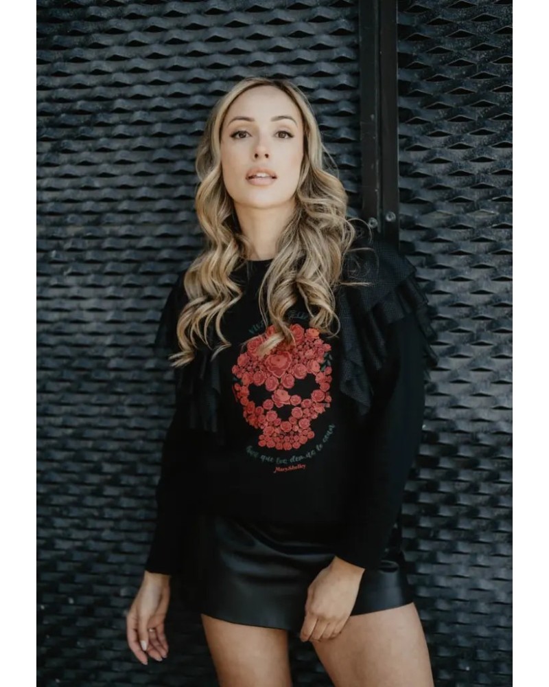 Camiseta Volantes Calavera