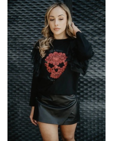 Camiseta Volantes Calavera