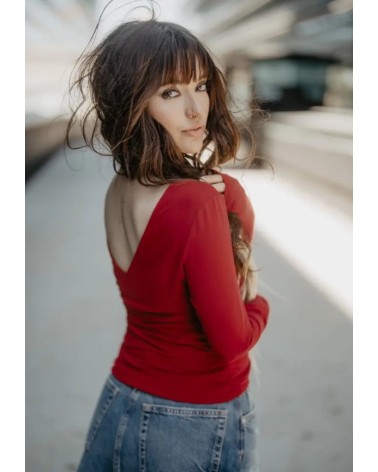 Camiseta Cruzada Roja